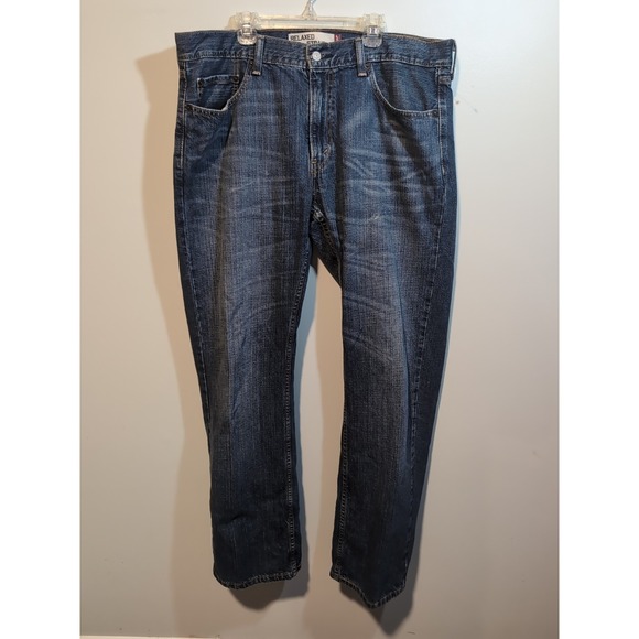 Levi's 559 Men's Blue Jeans, Relaxed Fit, 36x34, Straight Leg Jeans, Denim Pants - Picture 1 of 8